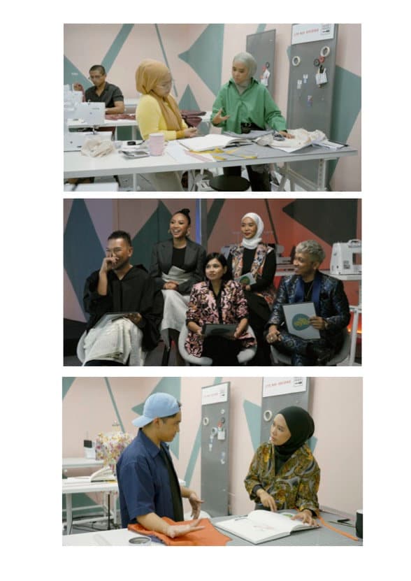 Stills from the reality competition So Stylo!
