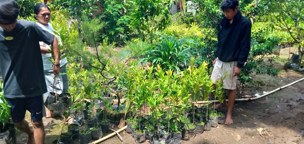 Planting at TAHURA, North Sumatra, 2020